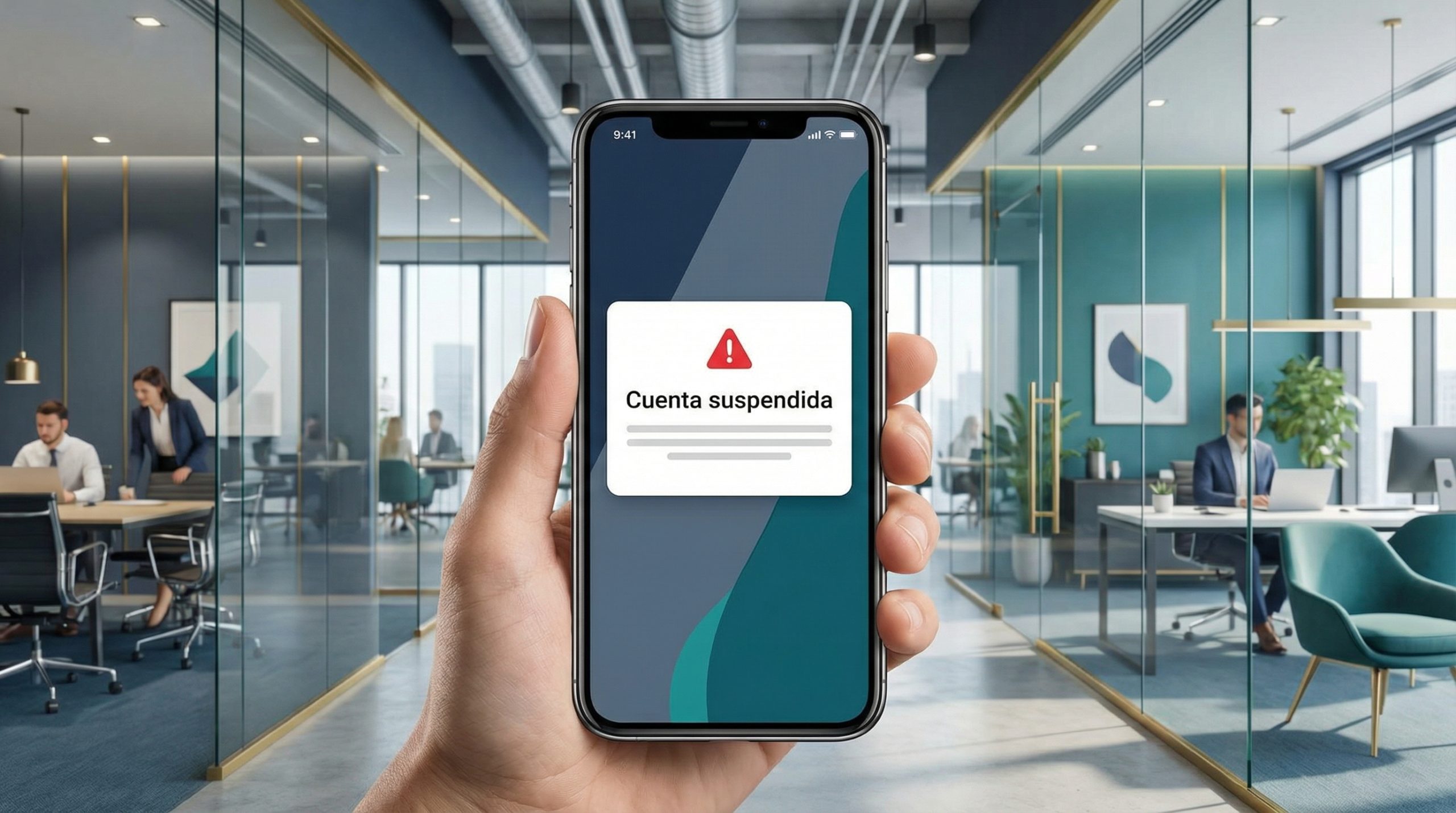 oficina moderno y tonos corporativos de Wazaut.